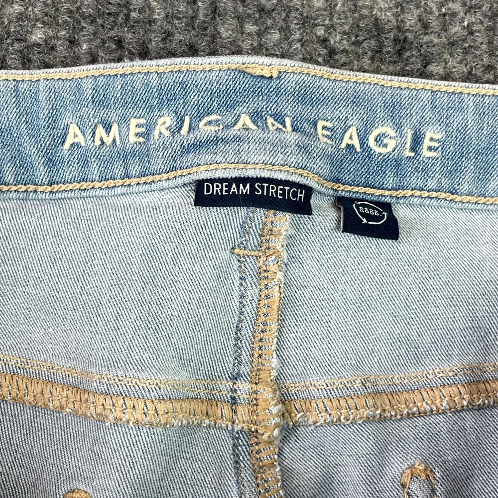 American Eagle Outfitters Jeans Womens 16 Blue Denim Retro Streetwear Grunge
